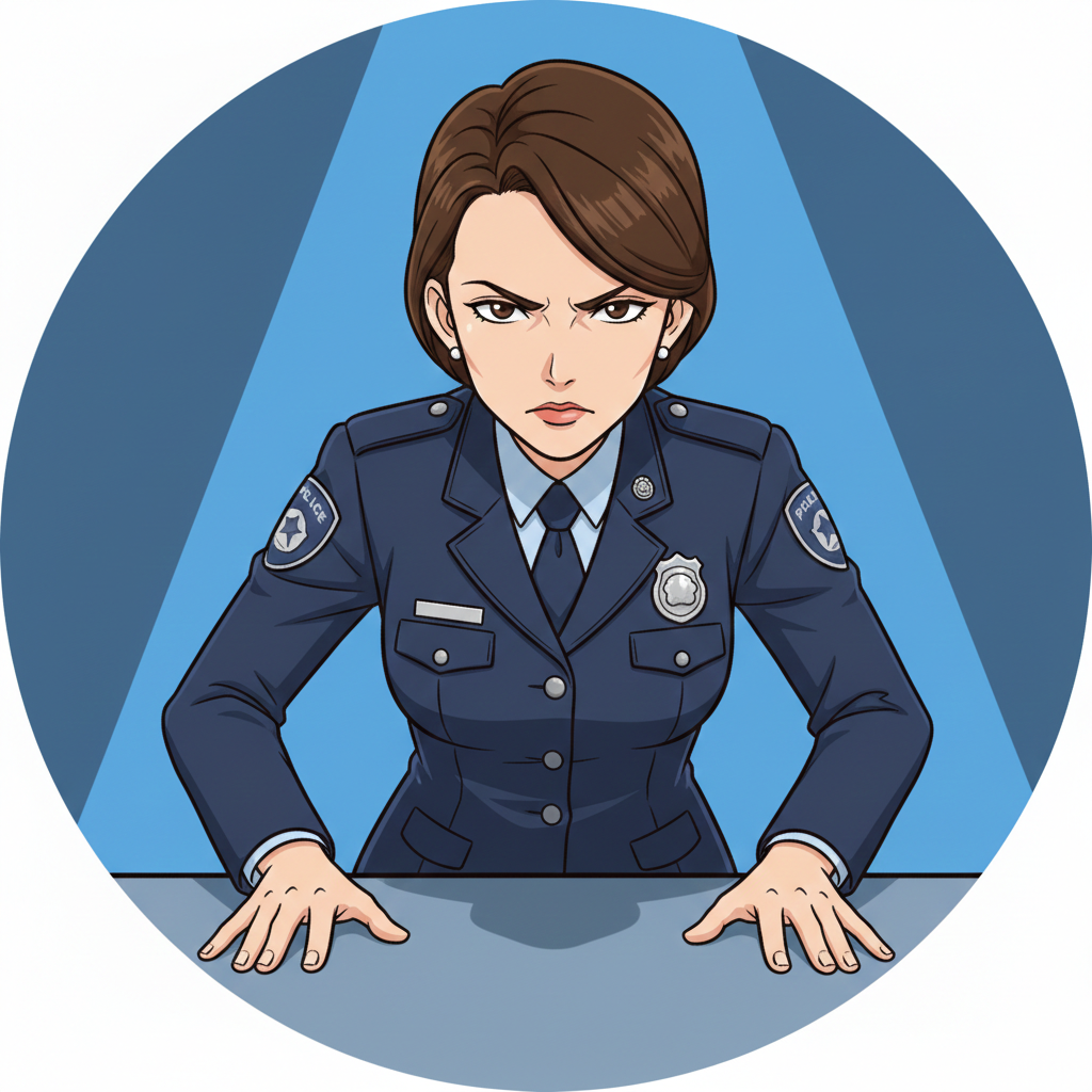 先輩警察官（圧）